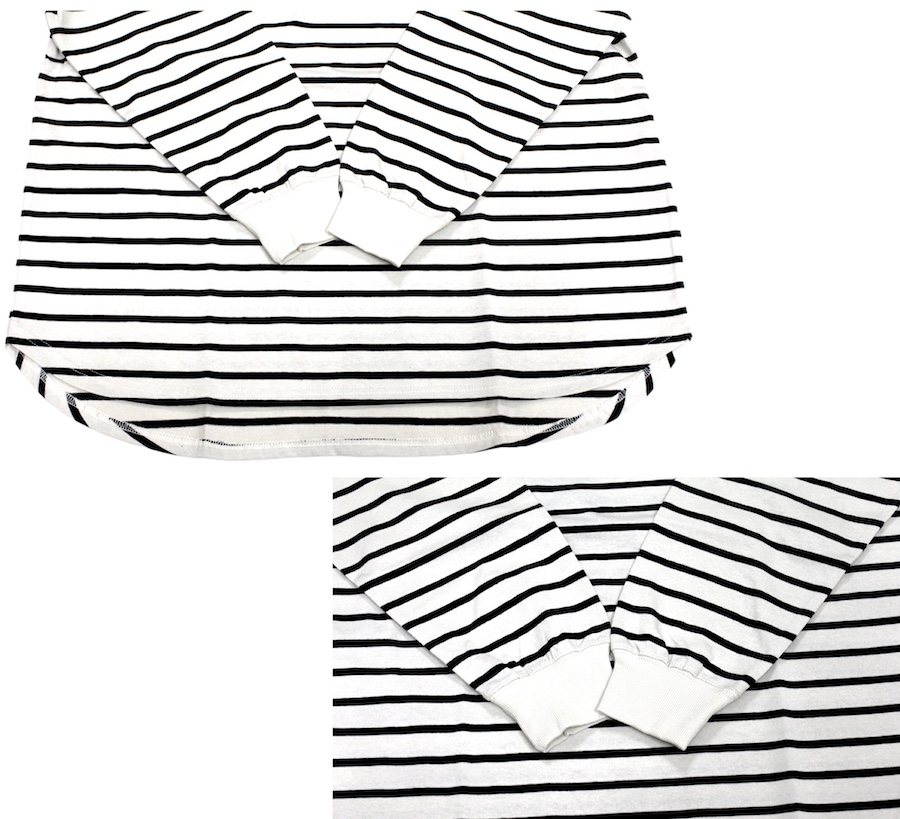 ワイドなロンTEE 裾ラウンドチュニック - 画像 (10)