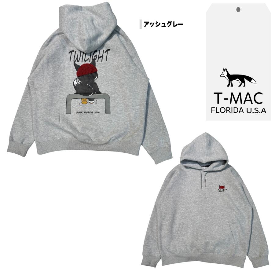 T-MAC サガラ刺繍 きつねプリントフーディー - 画像 (8)