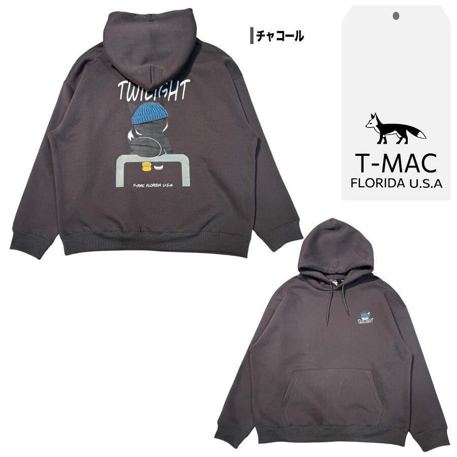 T-MAC サガラ刺繍 きつねプリントフーディー - 画像 (9)