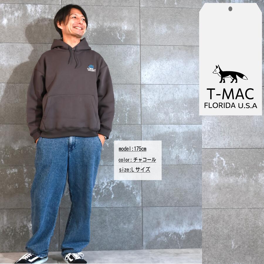 T-MAC サガラ刺繍 きつねプリントフーディー - 画像 (6)