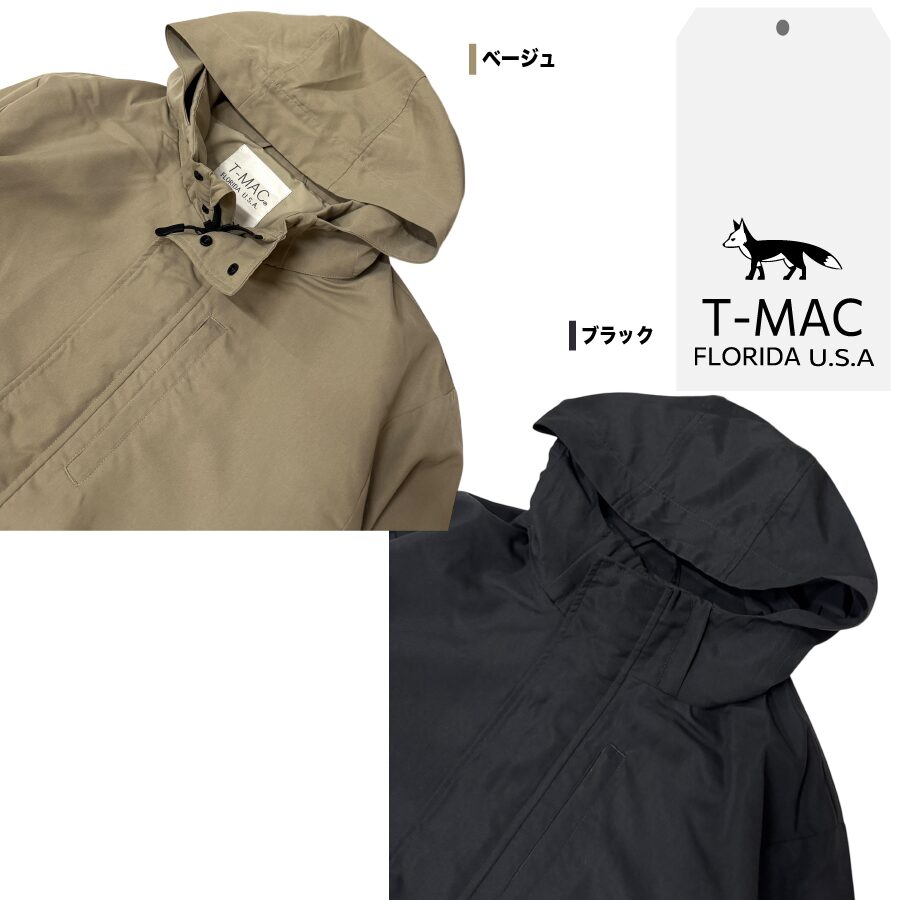 フード脱着 撥水ジャケット - 画像 (10)