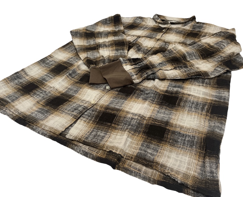 起毛チェックチュニック - 画像 (11)