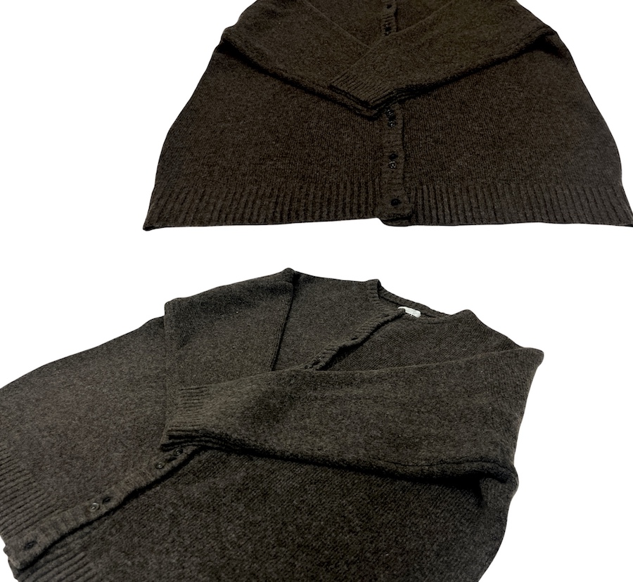 ボタンランダムカーディガンニット - 画像 (12)