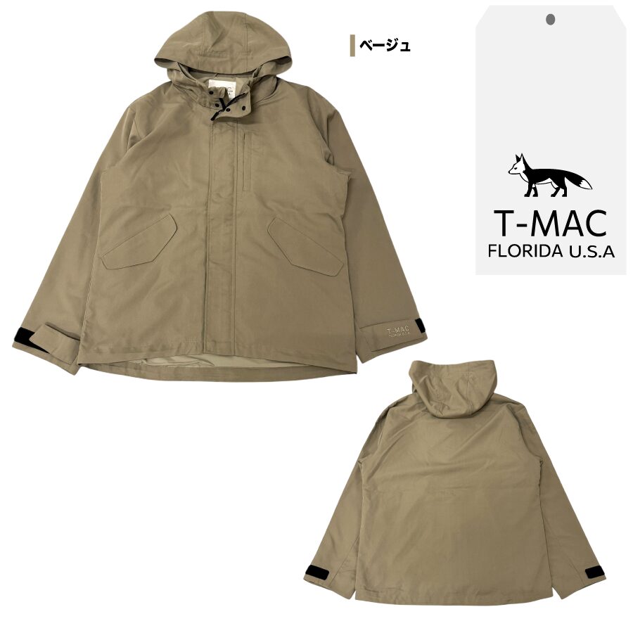 フード脱着 撥水ジャケット - 画像 (6)