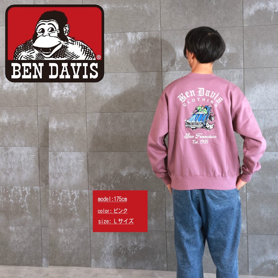 裏起毛 刺繍トレーナー - 画像 (6)