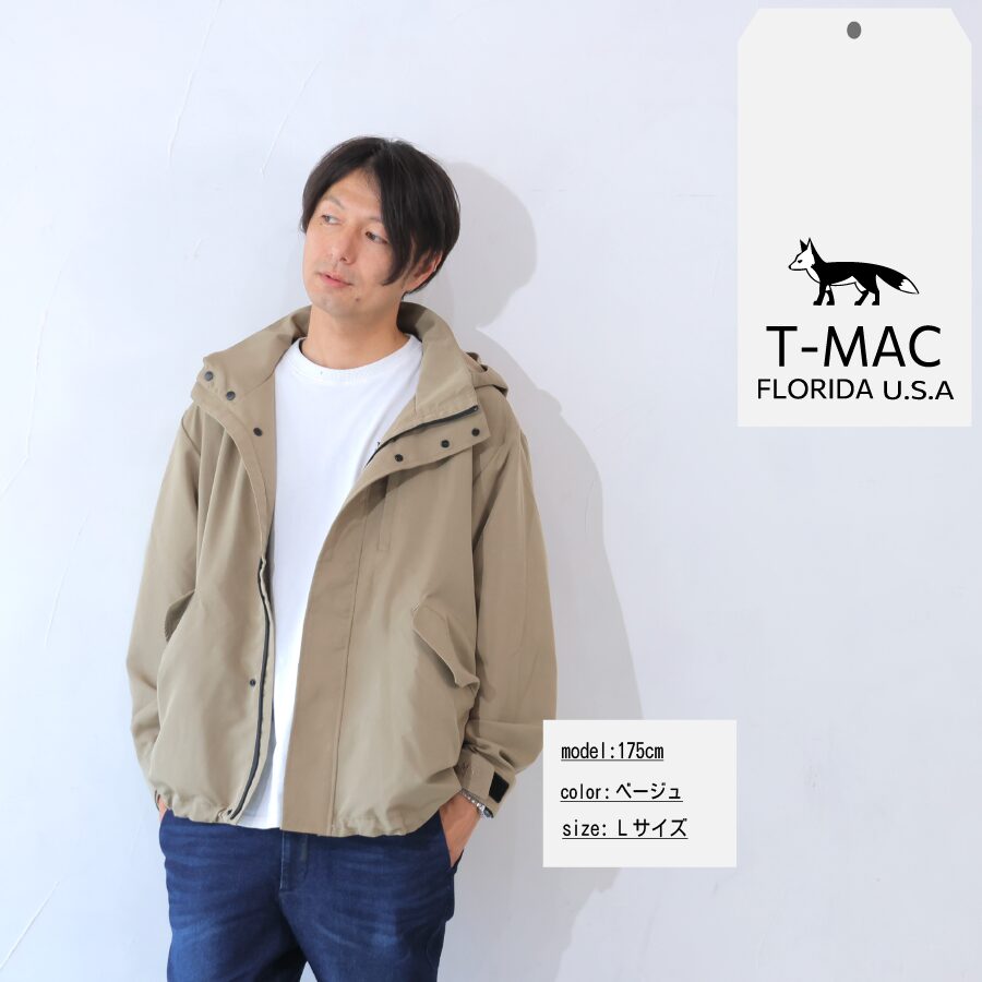 フード脱着 撥水ジャケット - 画像 (4)