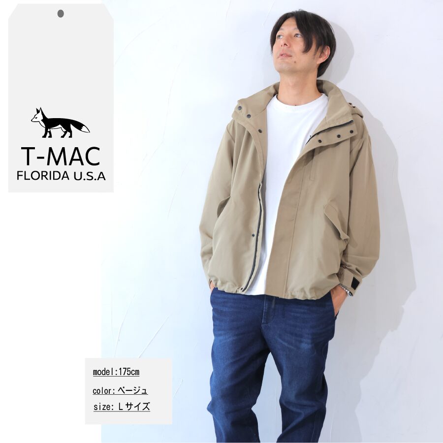 フード脱着 撥水ジャケット - 画像 (3)