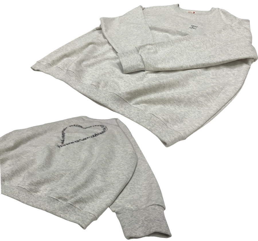 ロゴハート刺繍 ゆったりプルオーバー - 画像 (9)